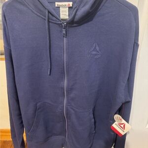Reebok Zip Up Sweater with Hood